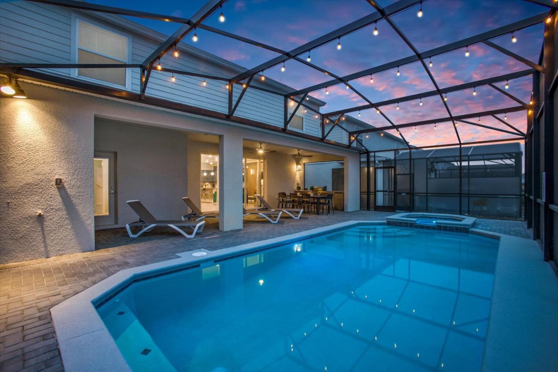 Orlando Villa 6463: Luxurious 10-Bedroom Retreat Davenport Esterno foto